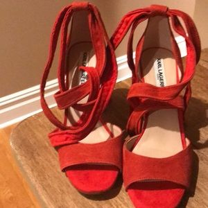 Red suede dress shoes gorgeous